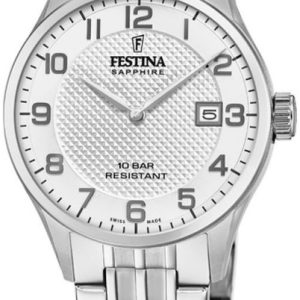 Festina Damklocka F20006-1 Silverfärgad/Stål Ø29 mm