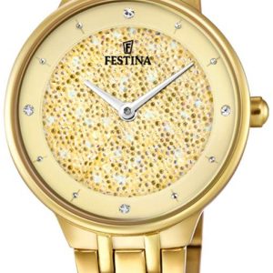 Festina Damklocka F20383-2 Mademoiselle Gulguldstonad/Gulguldtonat