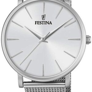 Festina Damklocka F20475-1 Silverfärgad/Stål Ø38 mm