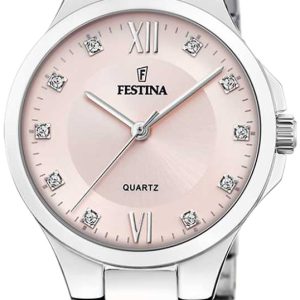 Festina Damklocka F20582-2 Mademoiselle Rosa/Stål Ø34 mm