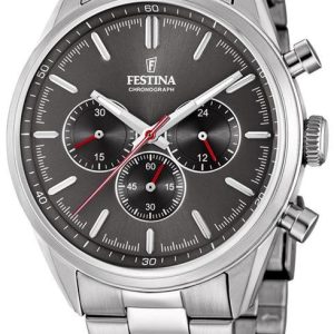 Festina Herrklocka F16820-7 Sport Grå/Stål Ø44 mm