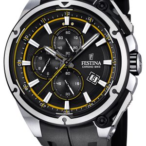 Festina Herrklocka F16882-7 Sport Svart/Gummi Ø47 mm