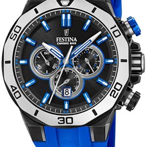 Festina Herrklocka F20450-5 Svart/Gummi Ø44 mm