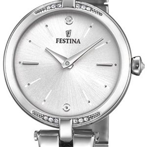 Festina Mademoiselle Damklocka F20307-1 Silverfärgad/Stål Ø29 mm