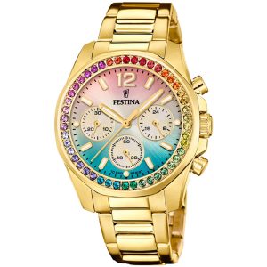 Festina Rainbow F20609/5 - Dam - 38 mm - Analogt - Quartz - Mineralglas