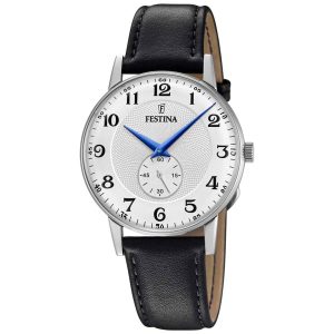 Festina Retro F20566/1 - Unisex - 36 mm - Analogt - Quartz - Mineralglas