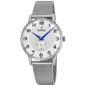 Festina Retro F20568/1 - Unisex - 36 mm - Analogt - Quartz - Mineralglas