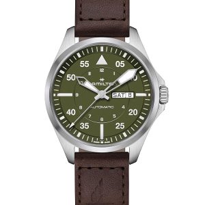 HAMILTON Khaki Aviation Pilot Day Date Auto 42mm