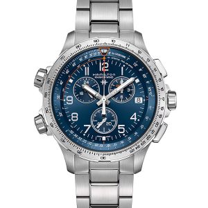 HAMILTON Khaki Aviation X-Wind GMT Chrono Quartz 46mm