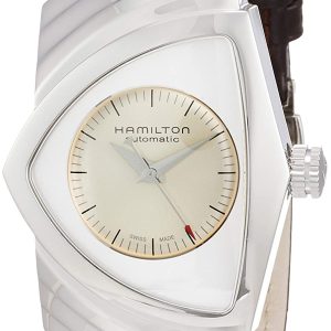 Hamilton Damklocka H24515521 Ventura Beige/Läder