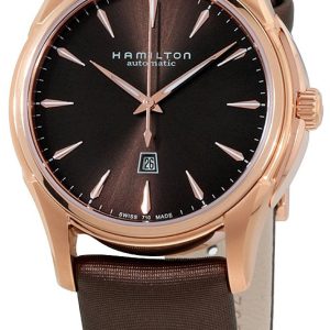 Hamilton Damklocka H32335971 Jazzmaster Brun/Satin Ø34 mm