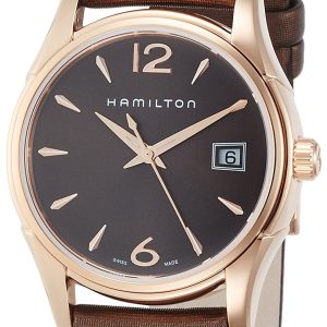 Hamilton Damklocka H32341975 Jazzmaster Brun/Satin Ø34 mm