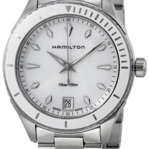 Hamilton Damklocka H37411911 Vit/Stål Ø37 mm