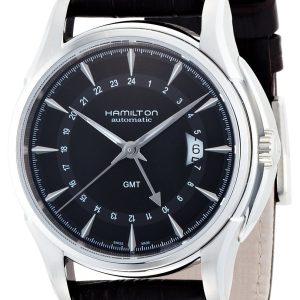 Hamilton Herrklocka H32585531 Svart/Läder Ø42 mm