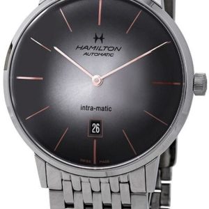 Hamilton Herrklocka H38755181 Grå/Stål Ø42 mm