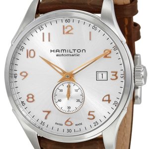 Hamilton Herrklocka H42515555 Silverfärgad/Läder Ø40 mm