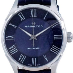 Hamilton Herrklocka H42535640 Jazzmaster Blå/Läder Ø40 mm