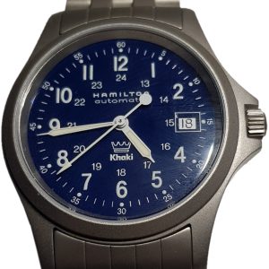 Hamilton Herrklocka H64415143 Blå/Stål Ø38 mm