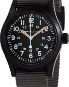 Hamilton Herrklocka H69409930 Svart/Läder Ø38 mm