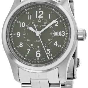 Hamilton Herrklocka H70605163 Khaki Field Grå/Stål Ø42 mm