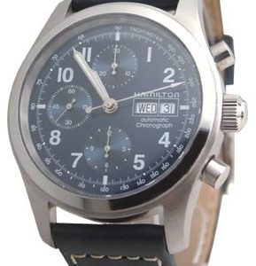 Hamilton Herrklocka H71556647 Khaki Grå/Läder Ø42 mm