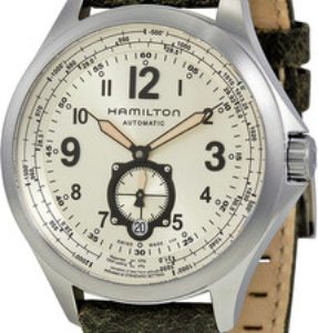 Hamilton Herrklocka H71726333 Khaki Svart/Gummi Ø44 mm