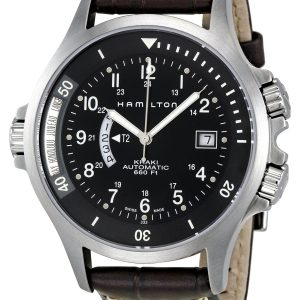 Hamilton Herrklocka H77615833 X-Wind Svart/Läder Ø42 mm