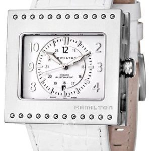 Hamilton Herrklocka H79515913 Khaki Vit/Läder