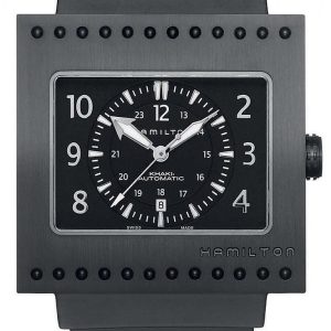 Hamilton Herrklocka H79585333 Action Svart/Gummi Ø38 mm