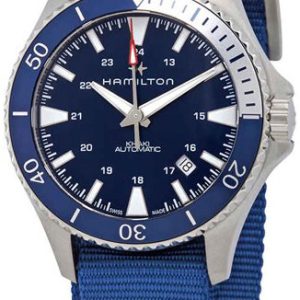 Hamilton Herrklocka H82345941 Khaki Navy Blå/Textil Ø40 mm