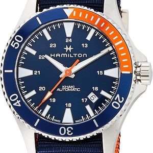 Hamilton Herrklocka H82365941 Khaki Navy Blå/Textil Ø40 mm