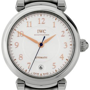 IWC Damklocka IW458307 Da Vinci Silverfärgad/Stål ⌀36 mm