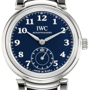 IWC Herrklocka IW358102 Da Vinci Blå/Läder ⌀40 mm