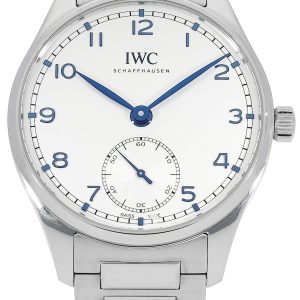 IWC Herrklocka IW358312 Portugieser Vit/Stål ⌀40.4 mm