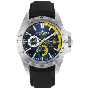 Jacques Lemans Chrono Sport 42-11C - Herr - 41 mm - Analogt - Quartz - Mineralglas