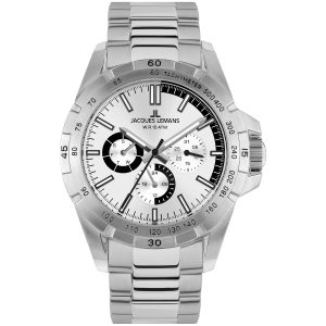 Jacques Lemans Chrono Sport 42-11F - Herr - 41 mm - Analogt - Quartz - Mineralglas