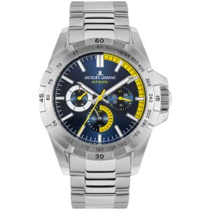 Jacques Lemans Chrono Sport 42-11G - Herr - 41 mm - Analogt - Quartz - Mineralglas