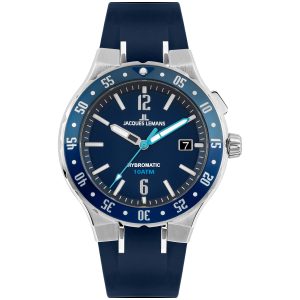 Jacques Lemans Hybromatic 1-2109C - Herr - 42 mm - Analogt - Hybromatic - Mineralglas