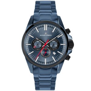 Jacques Lemans Liverpool 1-2119G - Herr - 44 mm - Analogt - Quartz - Mineralglas