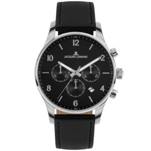 Jacques Lemans London 1-2126A - Herr - 42 mm - Analogt - Quartz - Mineralglas