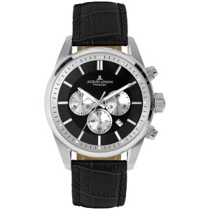 Jacques Lemans Sport 42-6.1A - Herr - 42 mm - Analogt - Quartz - Mineralglas