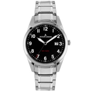 Jacques Lemans Vienna 1-2002Q - Herr - 40 mm - Analogt - Quartz - Mineralglas