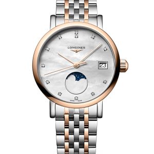 LONGINES Elegant Diamonds Moon Phase 30mm