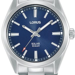 Lorus Damklocka RY501AX9 Solar Blå/Stål ⌀31 mm