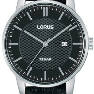 Lorus Herrklocka RH981NX9 Classic Svart/Läder ⌀42 mm