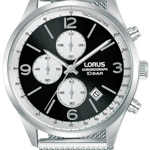 Lorus Herrklocka RM317HX9 Classic Svart/Stål ⌀43 mm