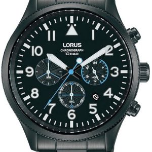 Lorus Herrklocka RT361JX9 Classic Svart/Stål ⌀45 mm