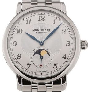 Montblanc Herrklocka 117326 Star Silverfärgad/Stål ⌀42 mm