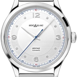 Montblanc Herrklocka 119945 Heritage Silverfärgad/Stål ⌀40 mm