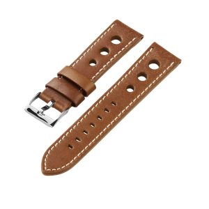 Mulhouse Racing Läderarmband KXD1023-20 mm - Unisex - Genuine Leather